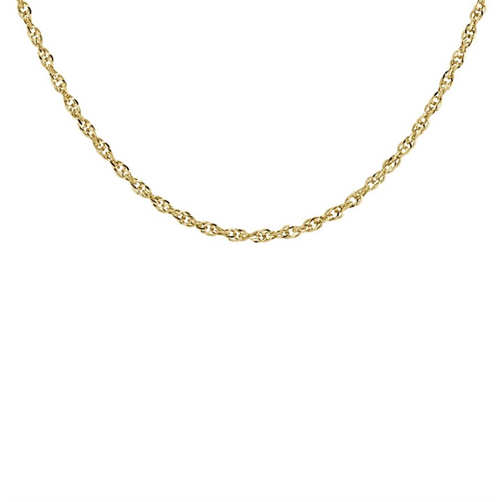 9ct Gold 2mm Wide Prince of Wales Chain - 20in - R9721