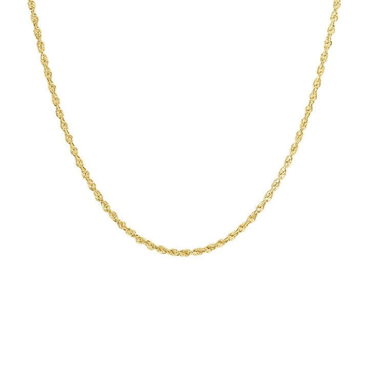9ct Gold Prince of Wales Chain - 22in - R9722