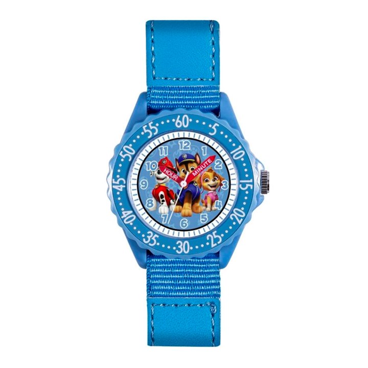 Paw Patrol PAW4610ARG Time Teacher Blue Fabric Strap Watch - W01178