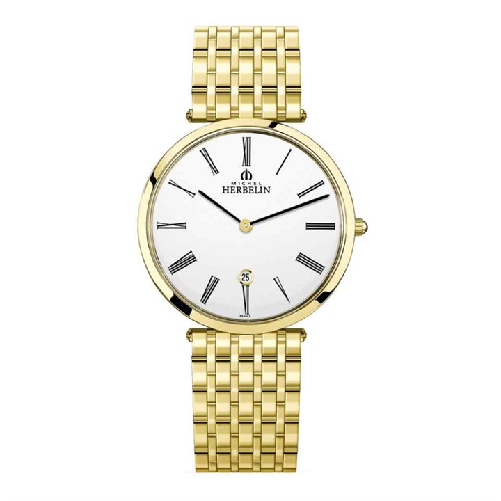 Herbelin 19416-BP01 Epsilon Gold Tone Bracelet Watch - W03143