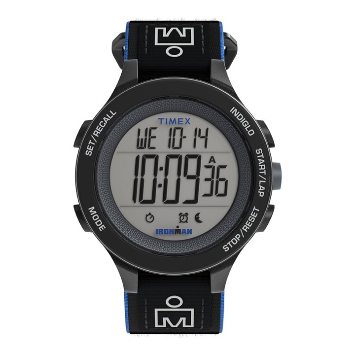 Timex TW5M64100 Ironman Training Black Fastwrap Strap Watch - W04209