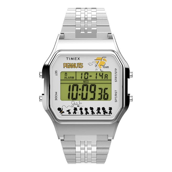 Timex TW2Y20000 Peanuts Snoopy Digital Watch - 75th Anniversary - W04217