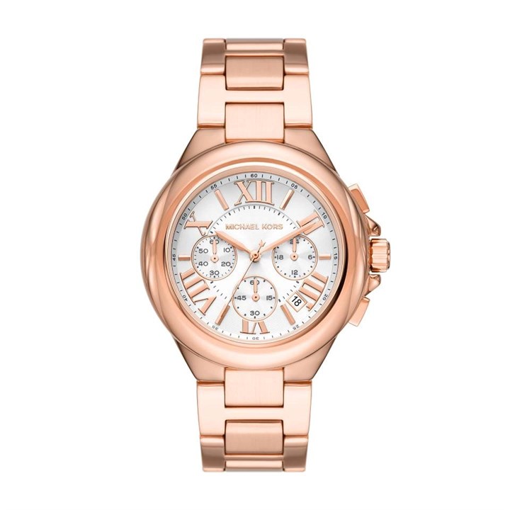 Michael Kors MK7271 Rose Tone Chronograph Bracelet Watch - W08125