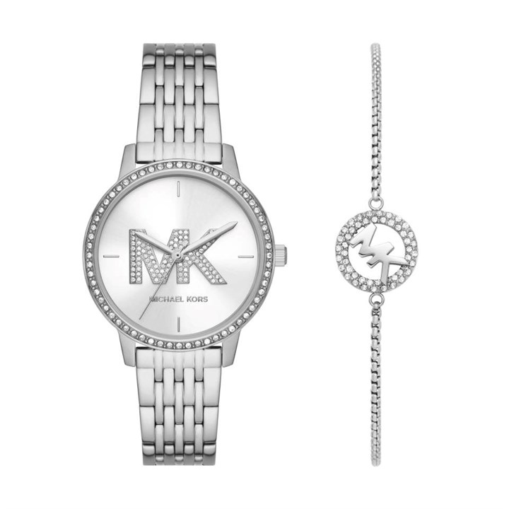 Michael Kors MK1055SET Melissa Watch And Bracelet Gift Set - W08171
