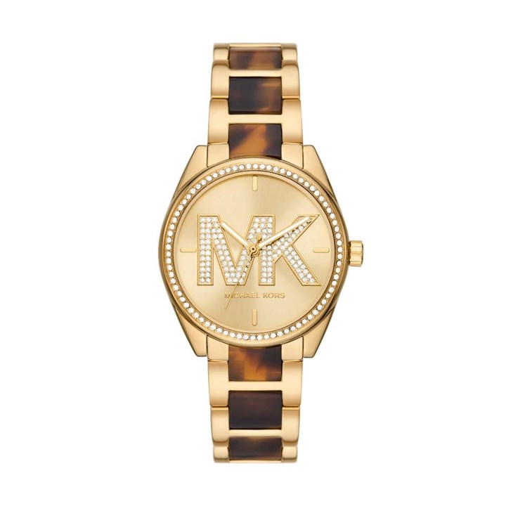 Michael Kors MK4730 Janelle Tortoise Bracelet Watch - W08173