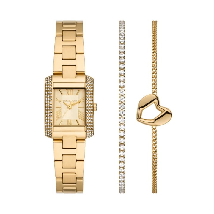 Michael Kors MK7510SET Gold Plated Watch And Bracelets Set - W08185