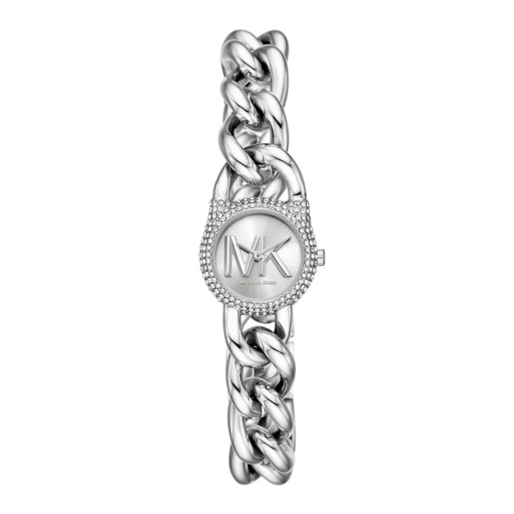 Michael Kors MKO1068 Petite Pave Chain Bracelet Watch - W08237