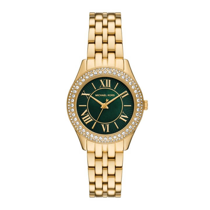 Michael Kors MK4870 Mini Harlowe Gold Tone Bracelet Watch - W08240