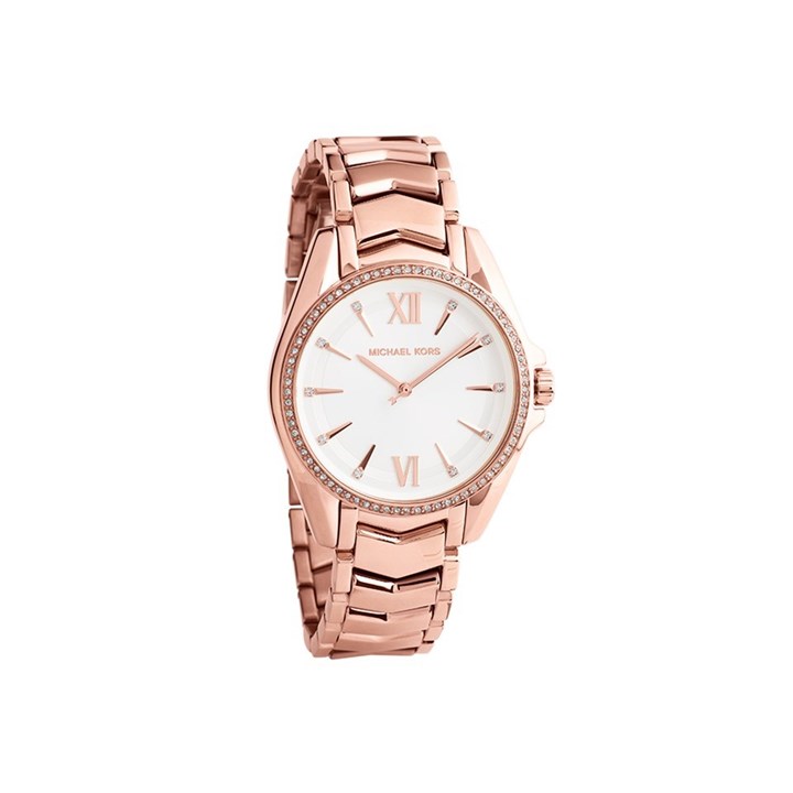 Michael Kors MK6694 Rose Gold Plated Bracelet Watch - W0878