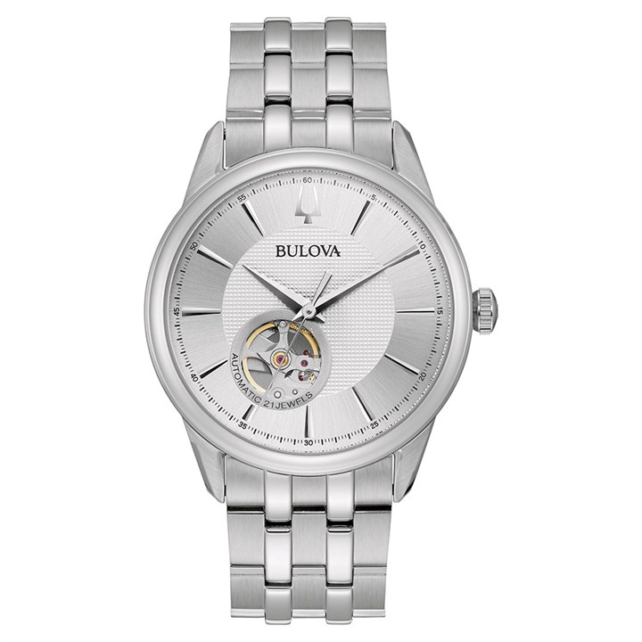 Bulova 96A243 Classic Automatic Stainless Steel Bracelet Watch - W09269