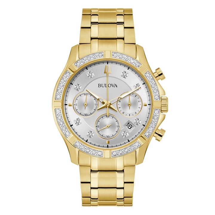 Bulova 98E113 Classic Sutton Diamond Bracelet Watch - W09377