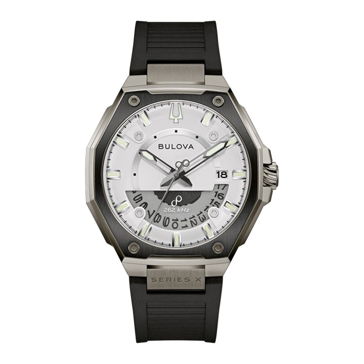Bulova 98B457 Precisionist X Black Rubber Strap - W09424
