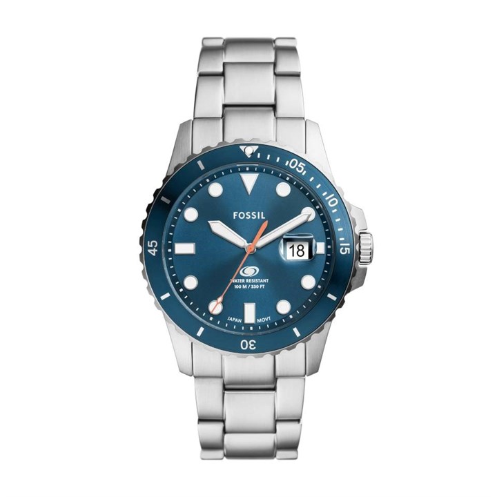 Fossil FS6050 Blue Dive Bracelet Watch - W10430