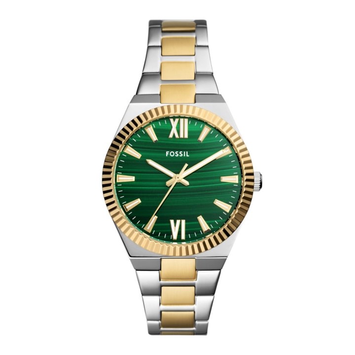 Fossil ES5334 Scarlette Malachite Dial Bracelet Watch - W10435