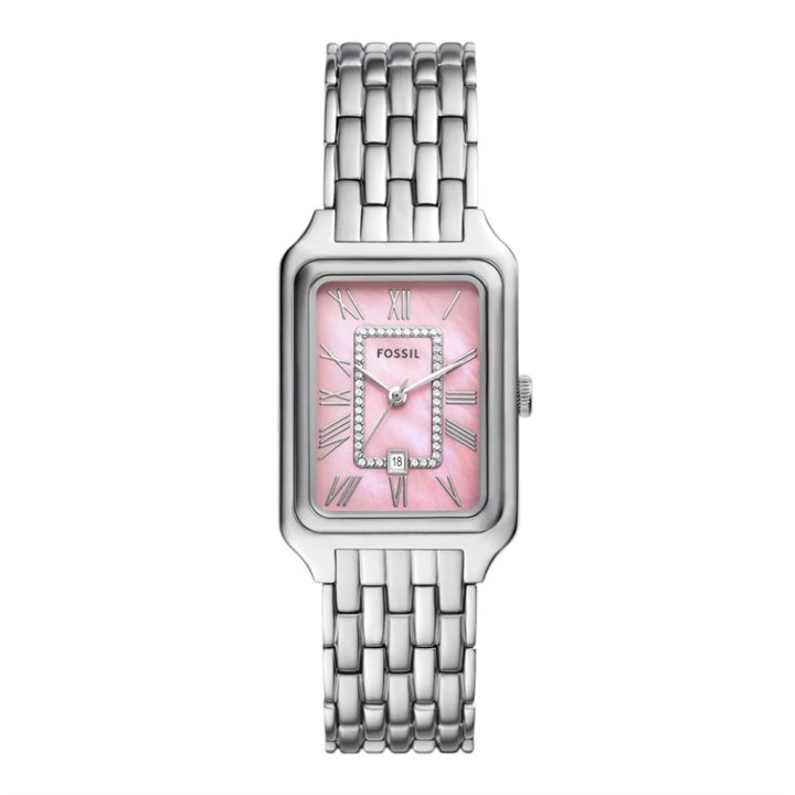Fossil ES5401 Raquel Pink Dial Bracelet Watch - W10437