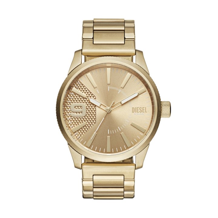 Diesel DZ1761 Rasp Gold Plated Bracelet Watch - W11164
