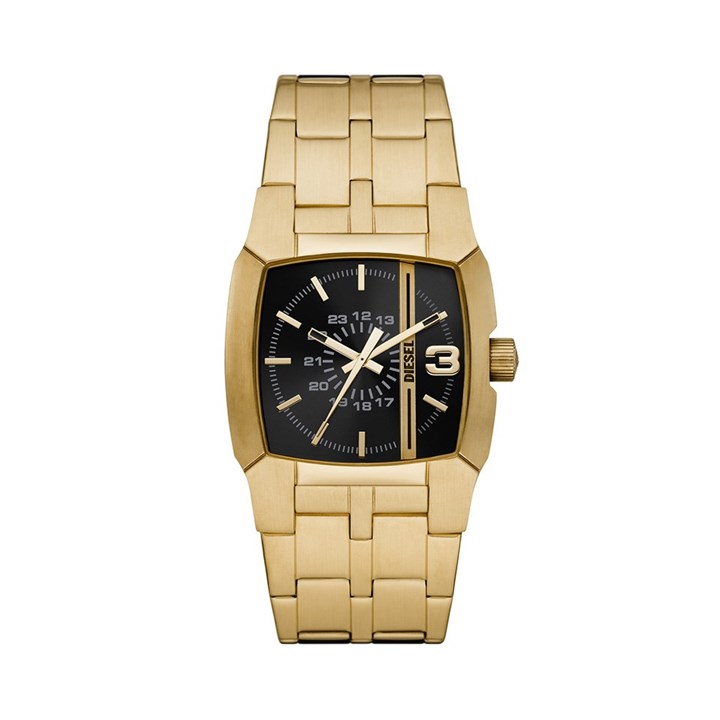 Diesel DZ2151 Cliffhanger Gold Tone Bracelet Watch - W11253