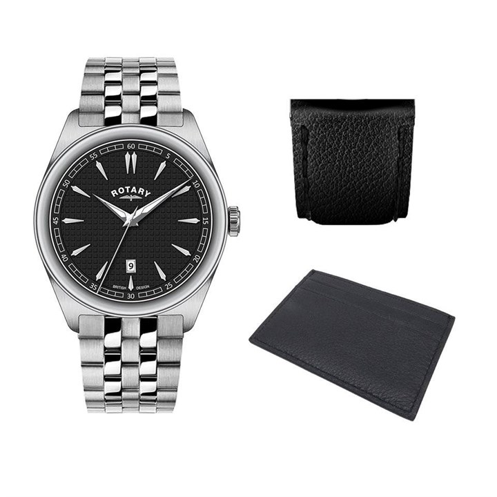Rotary GB0770/04/SET Watch, Interchangeable Strap And Wallet Gift Set - W13264