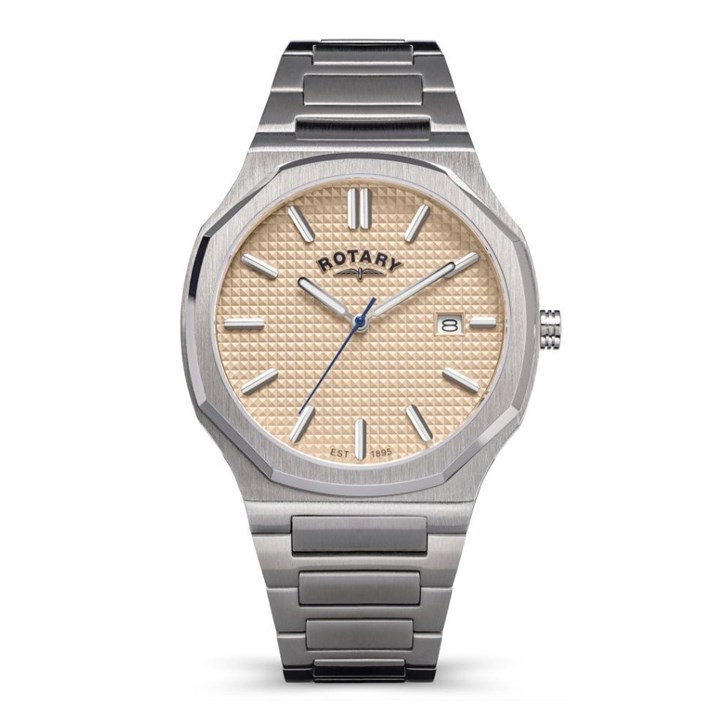 Rotary RGB10019/31 Heritage Salmon Dial Bracelet Watch - W13345