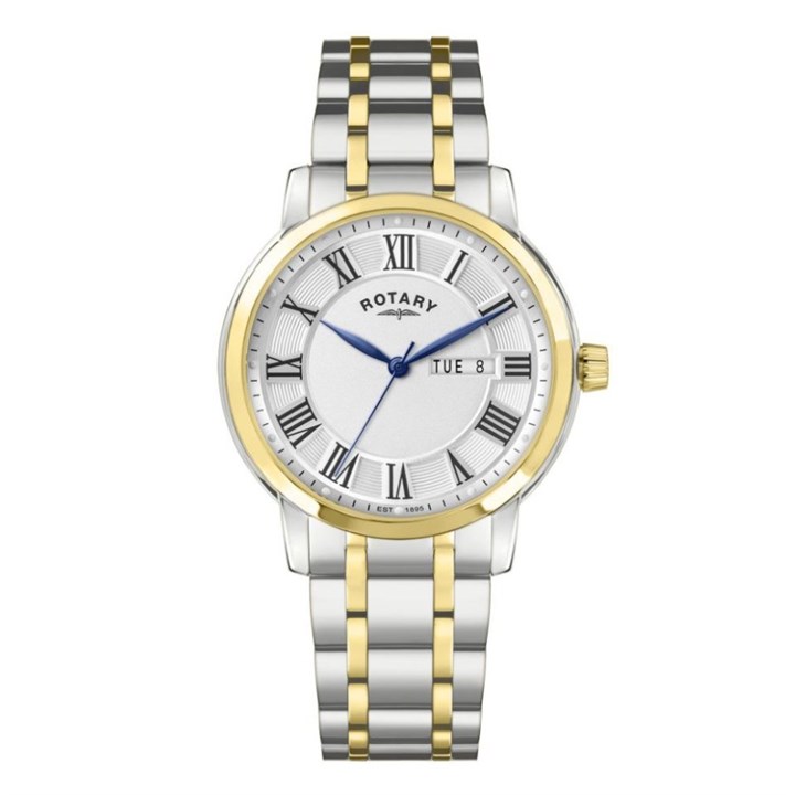 Rotary RGB10021/70 Heritage Two Tone Bracelet Watch - W13346