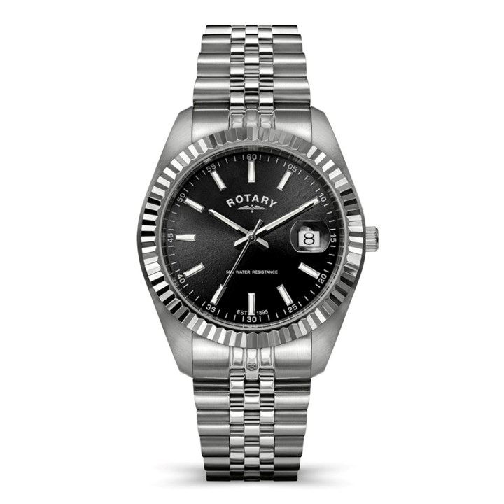 Rotary RGB10103/04 Black Dial Bracelet Watch - W13357
