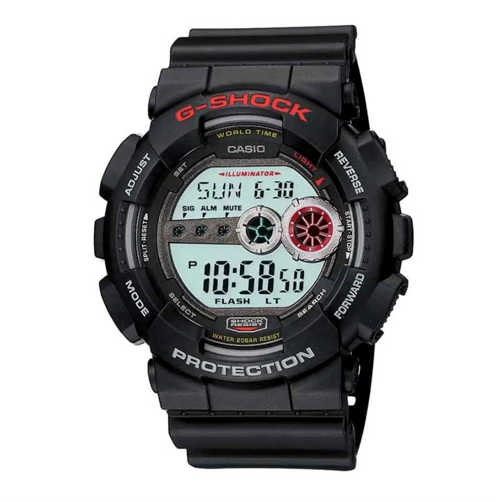 Casio G-Shock GD-100-1AER Black Resin Strap Watch - W1405