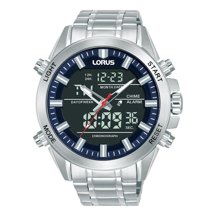 Lorus RW665AX9 Duo Display Bracelet Watch - W16367