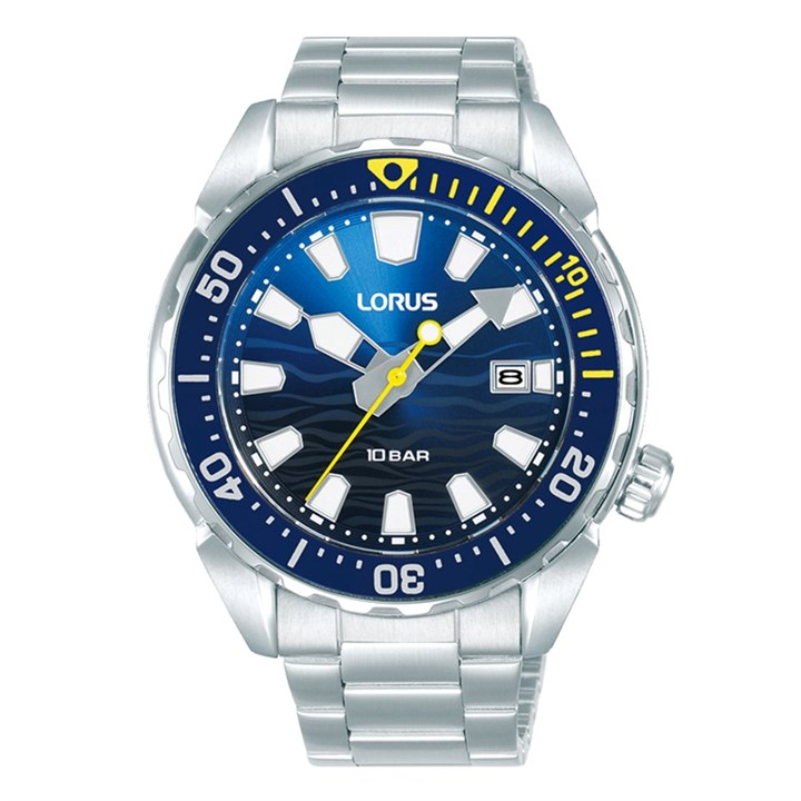 Lorus RH947RX9 Blue Dial Bracelet Watch - W16371