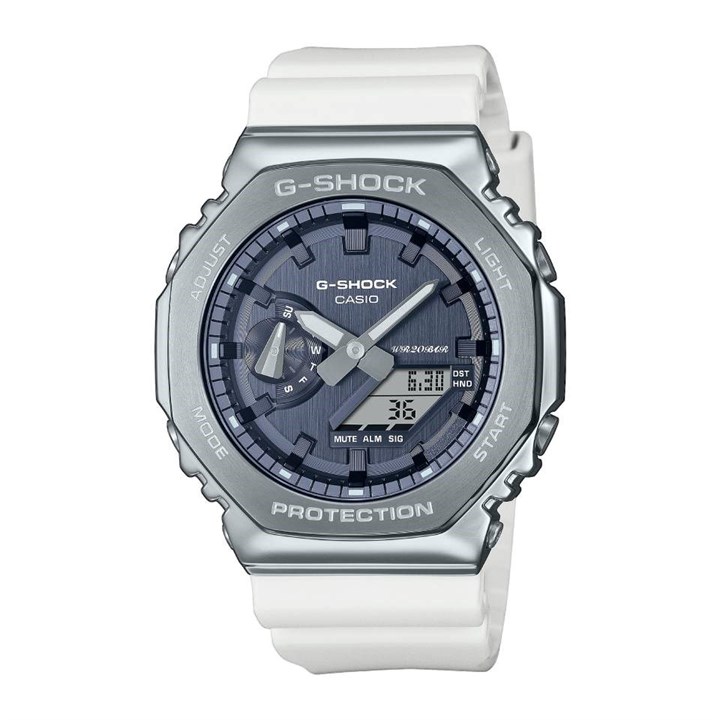 Casio G-Shock GM-2100WS-7AER White Strap Watch - W17404