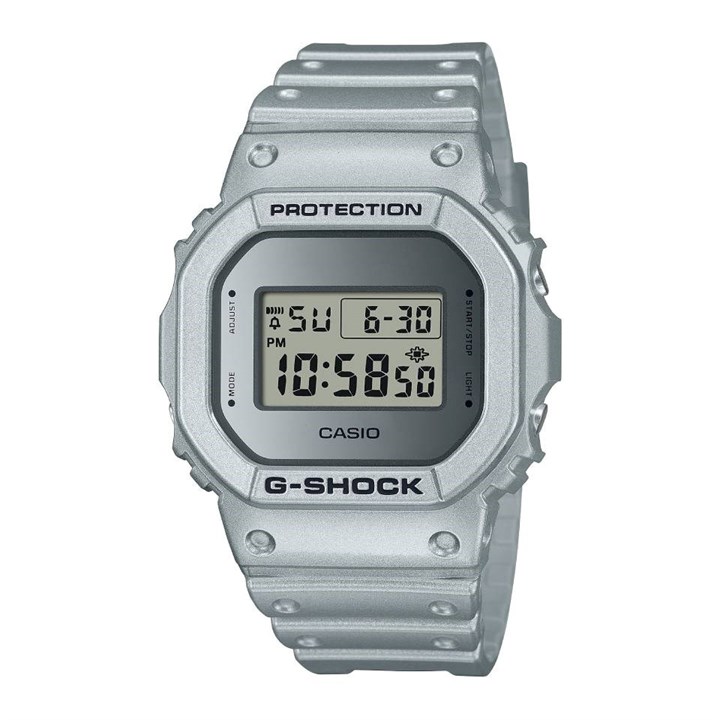 Casio G-Shock DW-5600FF-8ER Forgotten Future Grey Strap Watch - W17438