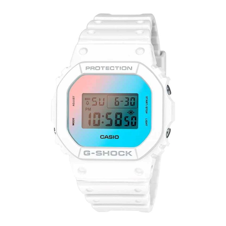 Casio G-SHOCK DW-5600TL-7ER White Strap Watch - W17578