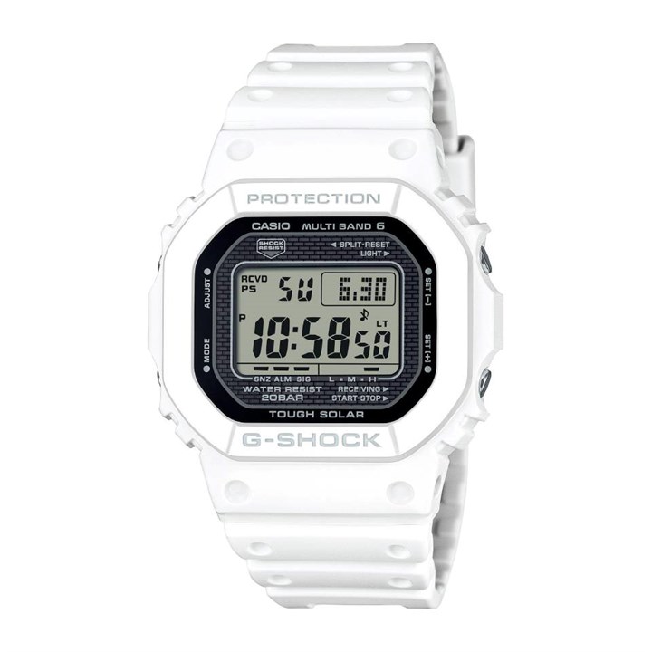 Casio G-SHOCK GW-5000HS-7ER Radio Controlled White Strap Watch - W17611