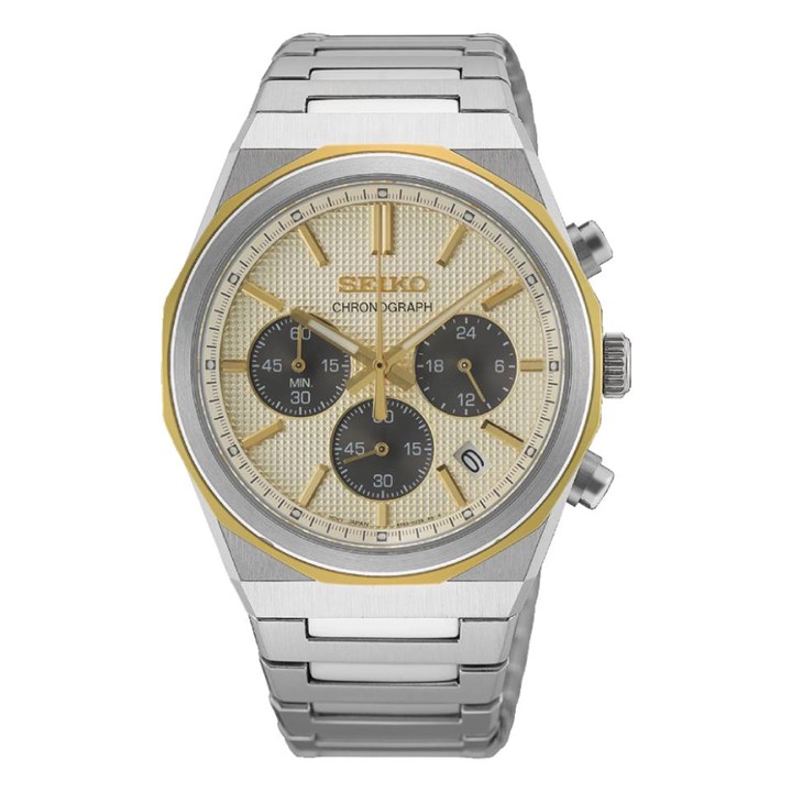 Seiko HGK001P1 Chronograph Two Tone Bracelet Watch - W25574