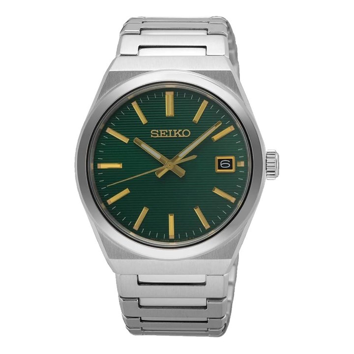 Seiko SUR601P1 Green Dial Bracelet Watch - W25580