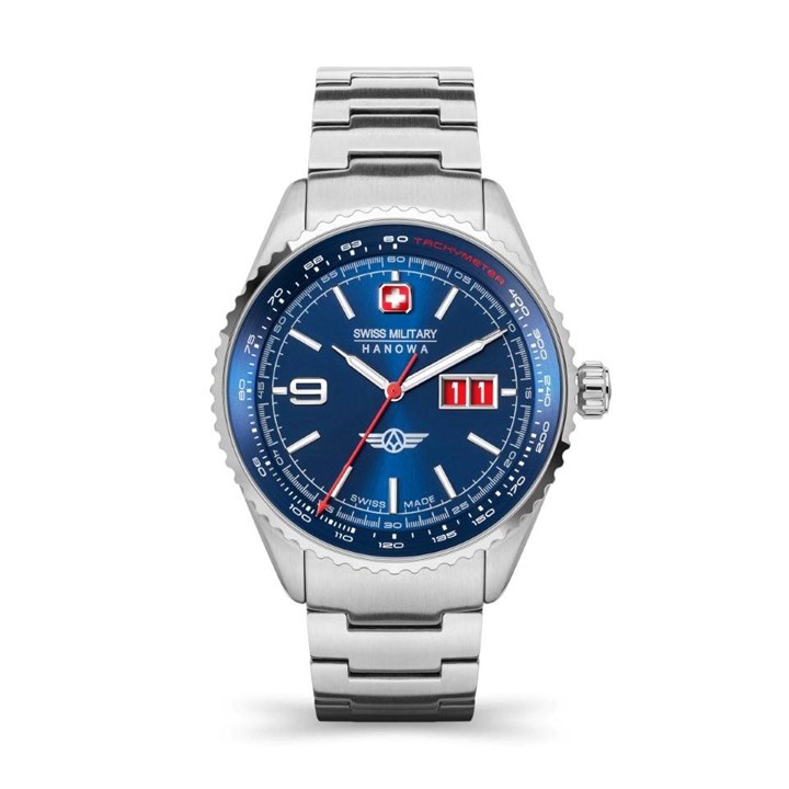 Swiss Military SMWGH2101005 Afterburn Blue Dial Bracelet Watch - W2667
