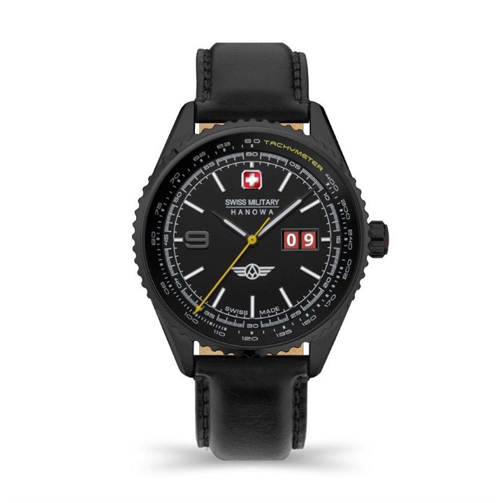 Swiss Military SMWGB2101030 Afterburn Black Strap Watch - W2672