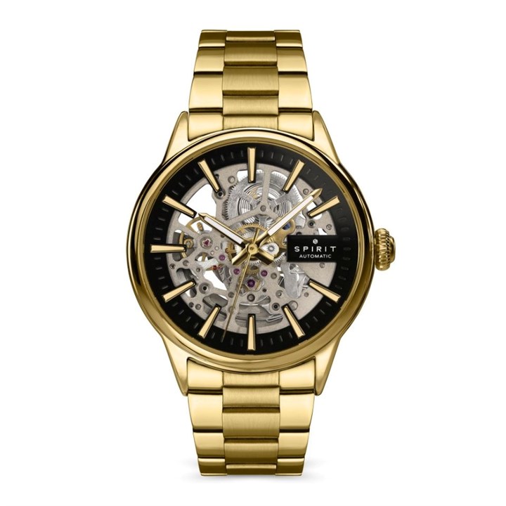 Spirit SP3045 Automatic Gold Tone Bracelet Watch - W27214