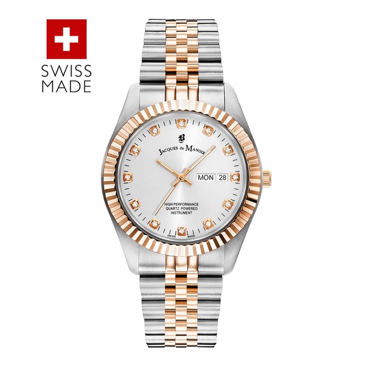 Jacques du Manoir JWG00306 Inspiration Daydate Bracelet Watch - W3030