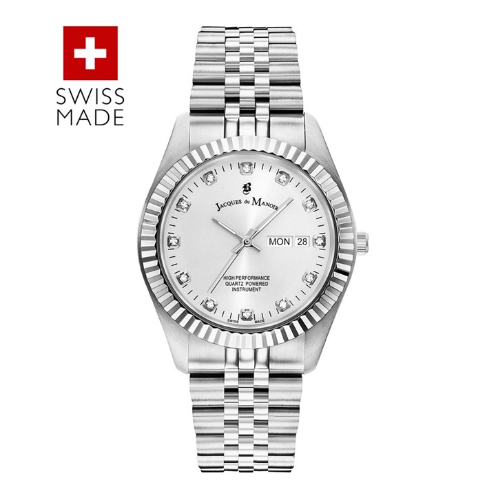 Jacques du Manoir JWG00301 Inspiration Daydate Bracelet Watch - W3044