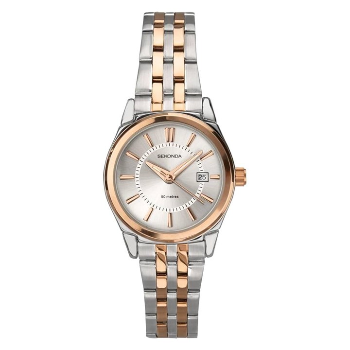 Sekonda 40296 Two Tone Bracelet Watch - W32244