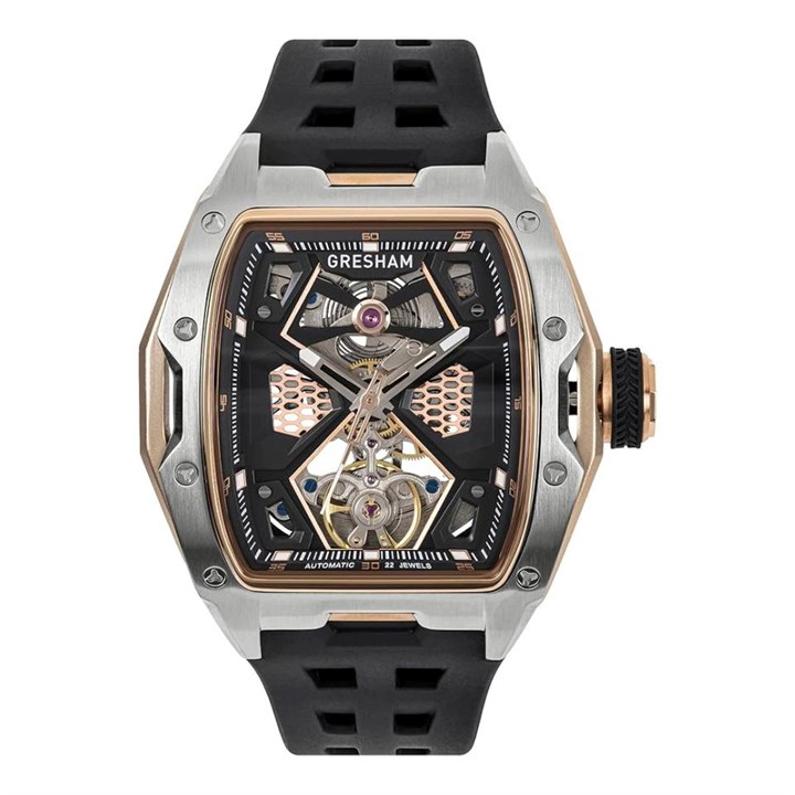 Gresham G1-0001-BKG Mercury Genesis G1 Automatic Watch - Special Edition - W3463