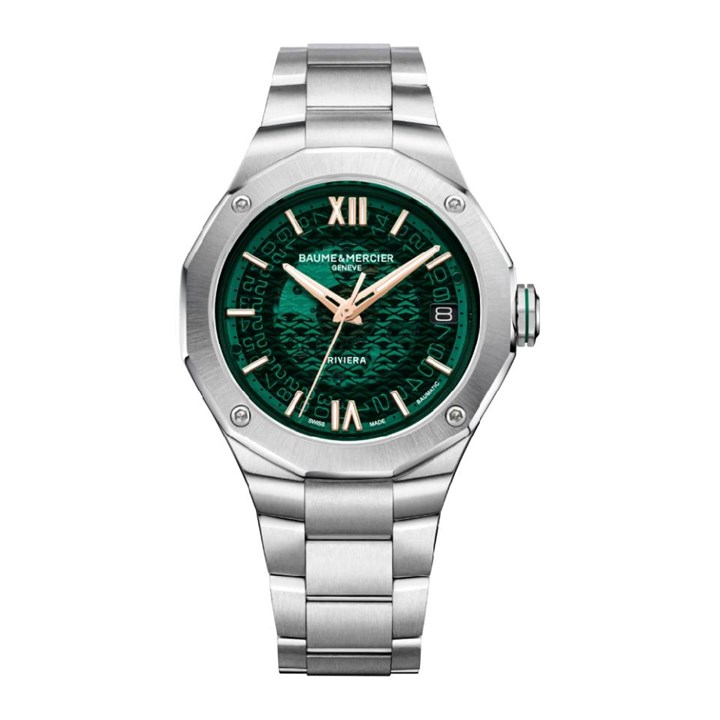 Baume & Mercier M0A10770 Riviera Automatic Bracelet Watch - W35117