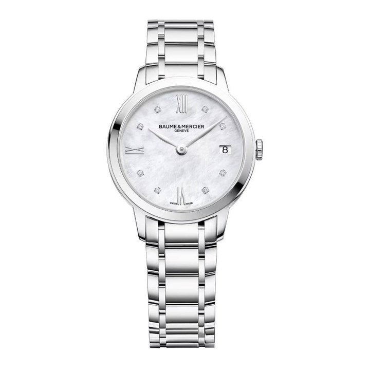 Baume & Mercier M0A10326 Classima Diamond Bracelet Watch - W3547