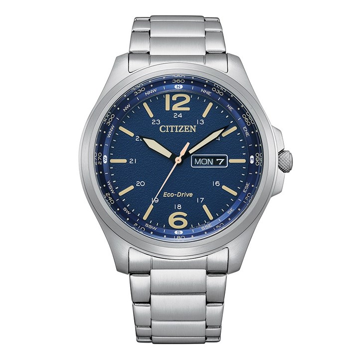 Citizen AW0110-82L Stainless Steel Eco-Drive Bracelet Watch - W38244