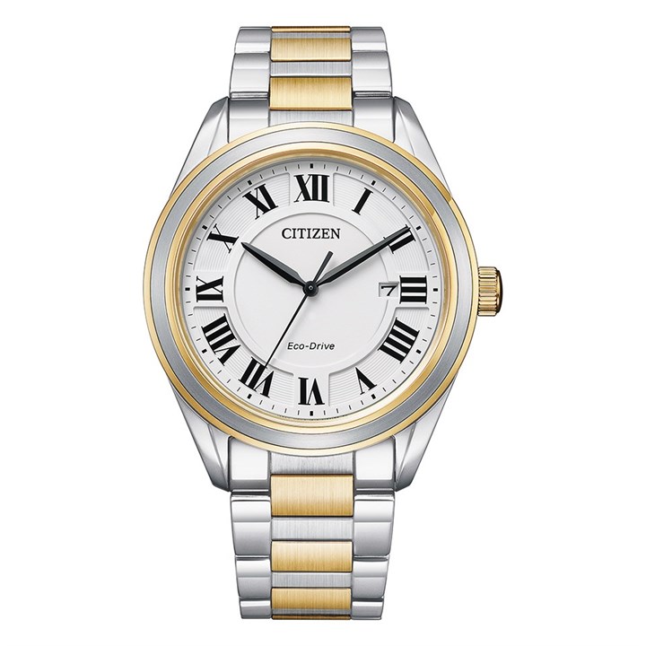 Citizen AW1694-50A Arezzo Two Tone Bracelet Watch - W38418