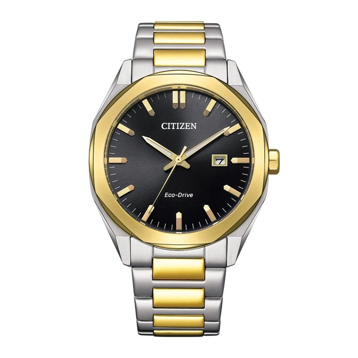 Citizen BM7604-80E Two Tone Eco-Drive Bracelet Watch - W38460