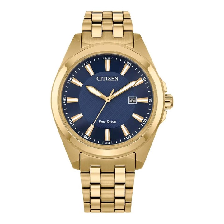 Citizen BM7532-54L Eco-Drive Gold Tone Bracelet Watch - W38485