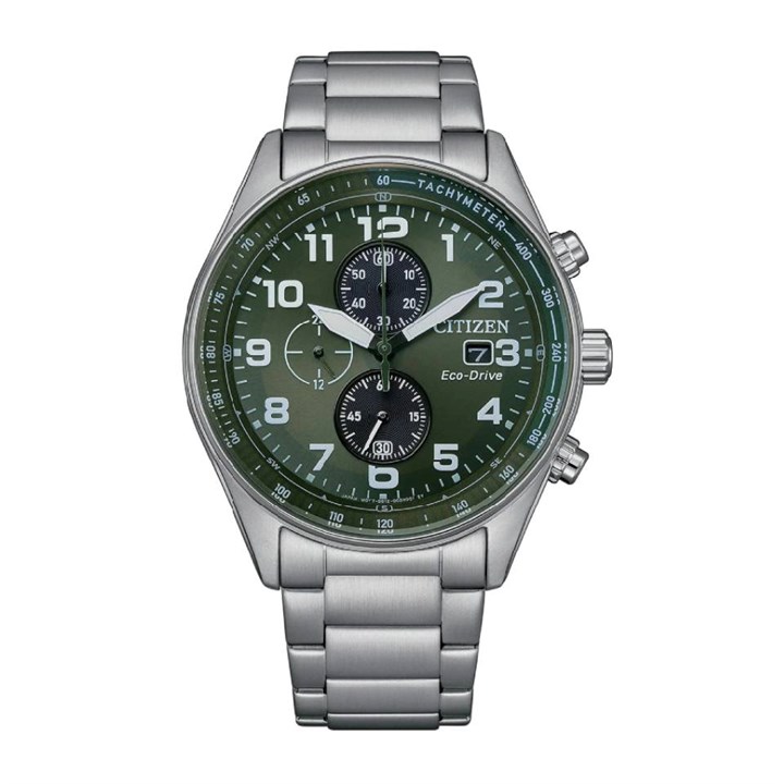 Citizen CA0770-56X Eco-Drive Chronograph Bracelet Watch - W38508