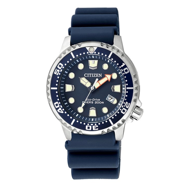 Citizen Promaster EP6051-14L Eco-Drive Blue Strap Divers Watch - W38511