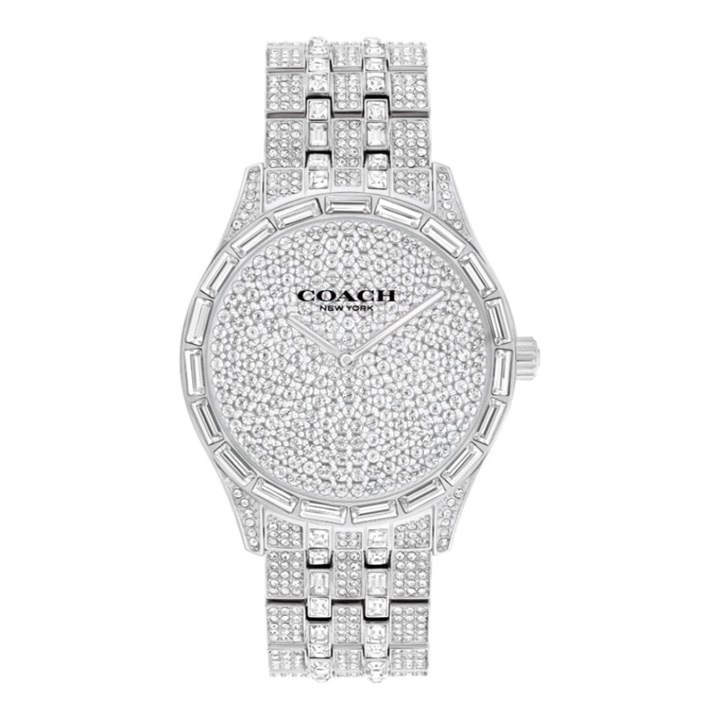 Coach 14400036 Brooks Stainless Steel Stone Set Bracelet Watch - W43137